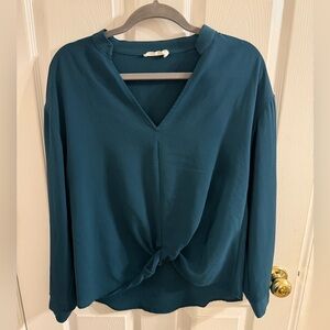 Elegant Teal Women's Top